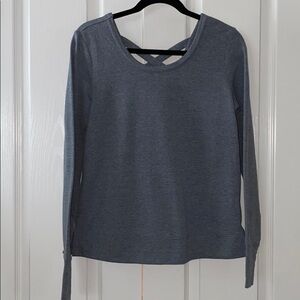 Old navy active gray top long sleeve